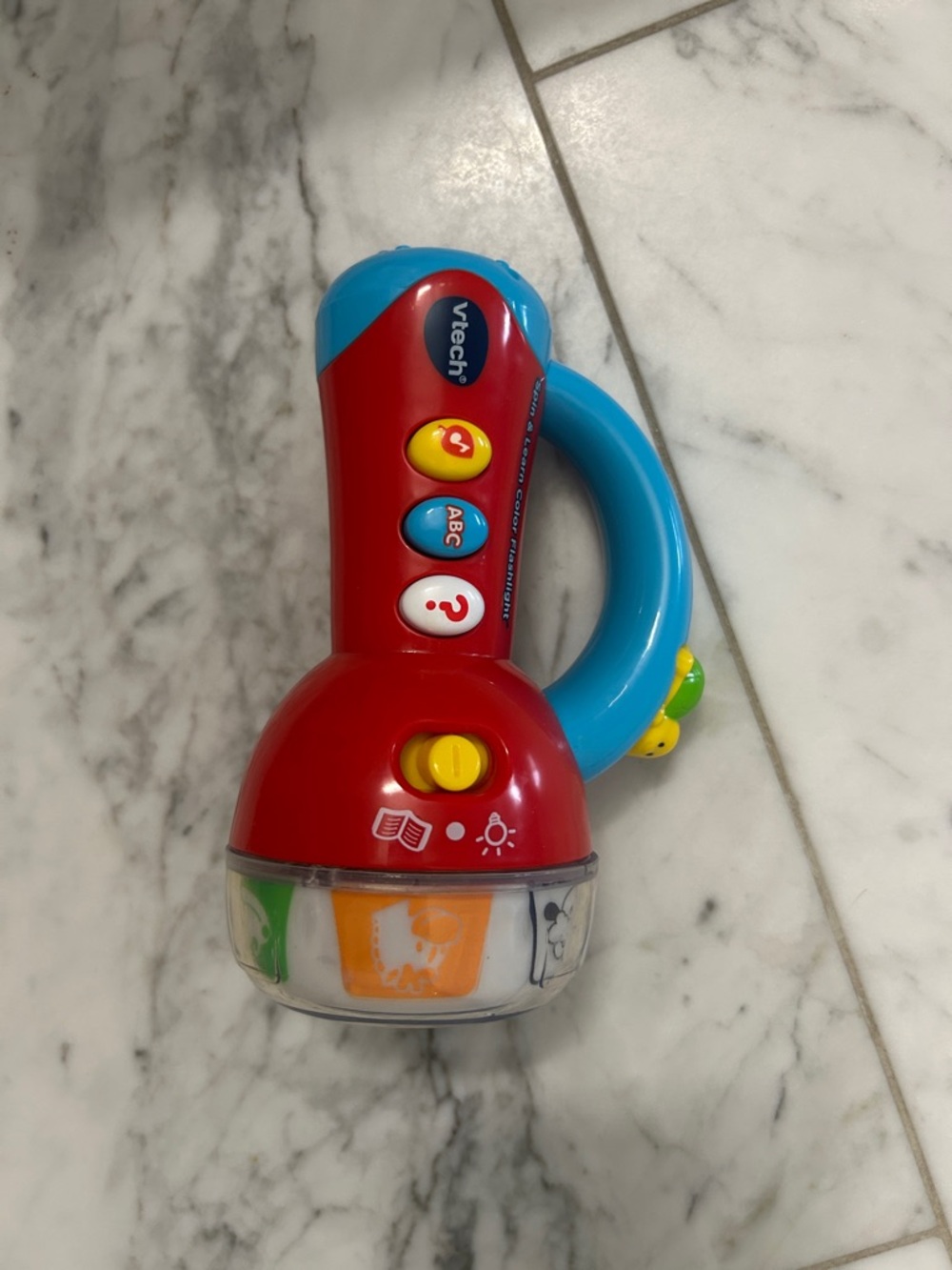 Vtech Red & Blue Interactive Kids Flashlight Toy